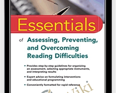 David A Kilpatrick Essentials of Assessing2C Preventing2C and Overcoming Reading Difficulties Essentials of Psychological Assessment » esyGB Fun-Courses