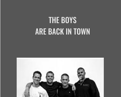 The Boys Are Back in Town » esyGB Fun-Courses
