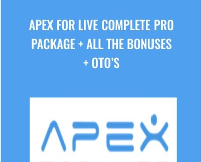 Apex For Live Complete Pro Package + All The Bonuses + OTO’s