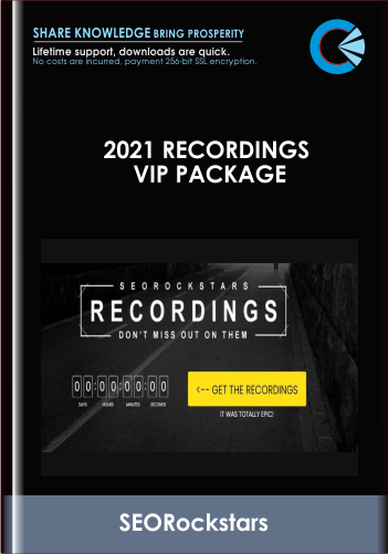 2021 Recordings VIP PACKAGE - SEORockstars