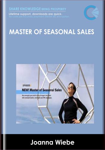 Master Of Seasonal Sales - Joanna Wiebe