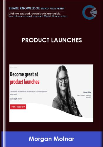 Product Launches - ConversionXL, Morgan Molnar