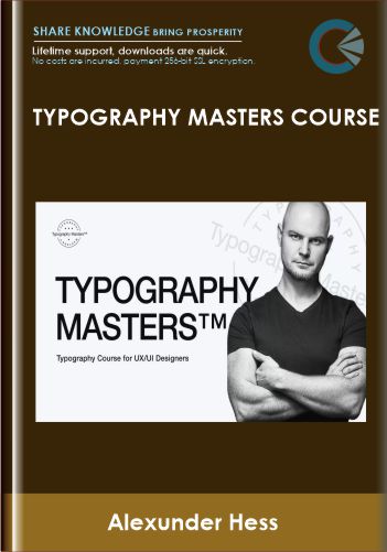 Typography Masters course - alexunder hess