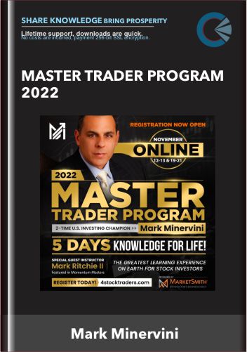 Master Trader Program 2022 - Mark Minervini