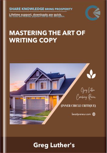Mastering the Art of Writing Copy - Greg Luther's