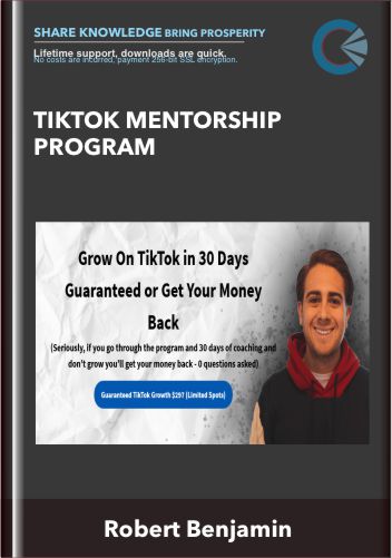 TikTok Mentorship Program - Robert Benjamin