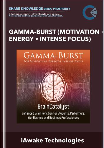 Gamma-Burst (Motivation • Energy • Intense Focus) - iAwake Technologies