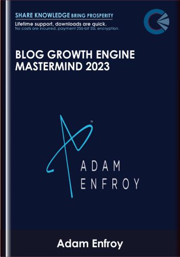 Blog Growth Engine Mastermind 2023 - Adam Enfroy