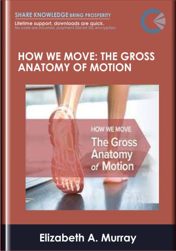 How We Move: The Gross Anatomy of Motion - TGC- Elizabeth A. Murray, PhD