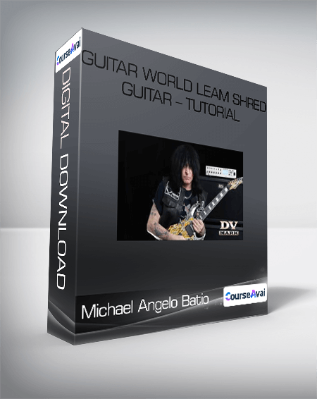 Michael Angelo Batio - Guitar World Leam Shred Guitar - TUTORIAL