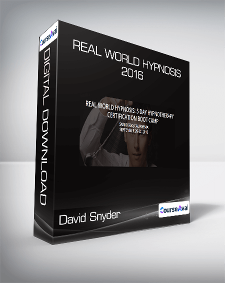 David Snyder - Real World Hypnosis 2016