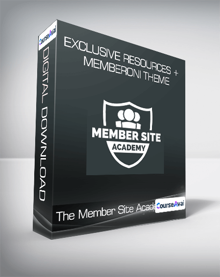 The Member Site Academy - Exclusive Resources + Memberoni Theme
