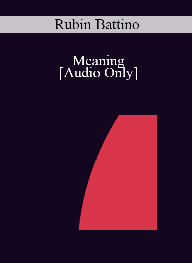 [Audio] IC07 Conversation Hour 06 - Meaning: The Life of Viktor Frankl An Illustrated Solo Reading - Rubin Battino