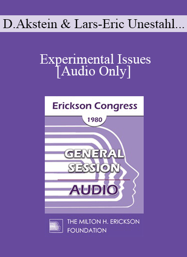 [Audio] IC80 General Session 09 - Experimental Issues - David Akstein