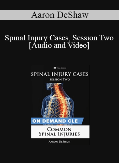 Trial Guides - Spinal Injury Cases