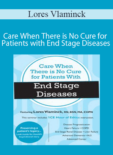 Lores Vlaminck - Care When There is No Cure for Patients with End Stage Diseases