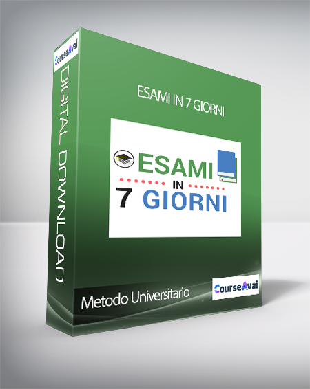 Metodo Universitario - Esami In 7 Giorni (Esami in 7 Giorni di Andrea Acconcia e Giuseppe Moriello (Metodo Universitario))