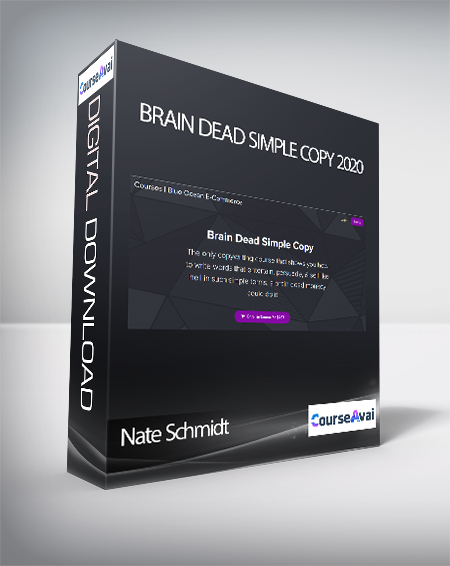 Nate Schmidt - Brain Dead Simple Copy 2020
