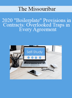 2020 Boilerplate Provisions in Contracts Overlooked Traps in Every Agreement 250x343 1 | eSy[GB]