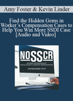 Audio and Video Amy Foster Kevin Linder Find the Hidden Gems in Workers Compensation Cases to Help You Win More SSDI Case 1 1 250x343 1 | eSy[GB]