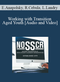 Audio and Video Ellyce Anapolsky Ray Cebula Linda Landry Working with Transition Aged Youth 250x343 1 | eSy[GB]