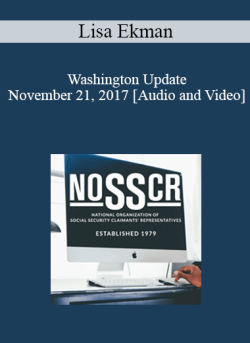 Audio and Video Lisa Ekman Washington Update November 21 2017 250x343 1 | eSy[GB]