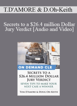 Audio and Video Secrets to a 26.4 million Dollar Jury Verdict Seven Tips to Make Your Next Case a Winner 250x343 1 | eSy[GB]