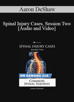 Audio and Video Spinal Injury Cases Session Two Spinal Injuries 250x343 1 | eSy[GB]