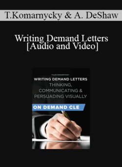 Audio and Video Writing Demand Letters Thinking Communicating and Persuading Visually 250x343 1 | eSy[GB]