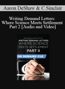 Audio and Video Writing Demand Letters Where Science Meets Settlement Part 2 250x343 1 | eSy[GB]