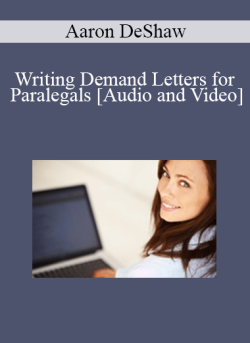 Audio and Video Writing Demand Letters for Paralegals 250x343 1 | eSy[GB]