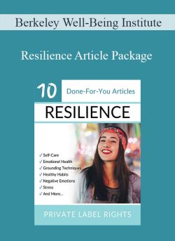 Berkeley Well Being Institute Resilience Article Package 250x343 1 | eSy[GB]