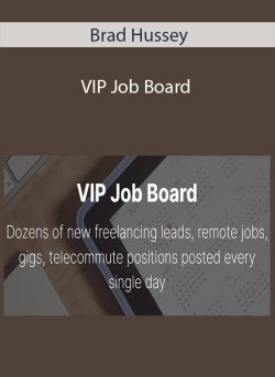 Brad Hussey VIP Job Board 250x343 1 | eSy[GB]