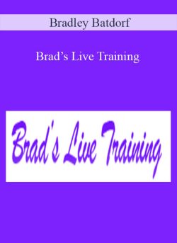 Bradley Batdorf Brads Live Training 250x343 1 | eSy[GB]