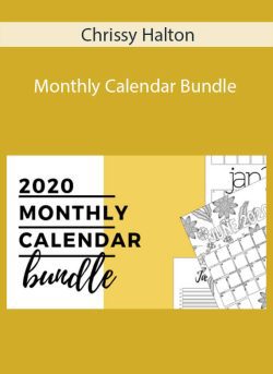 Chrissy Halton Monthly Calendar Bundle 250x343 1 | eSy[GB]