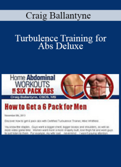 Craig Ballantyne Turbulence Training for Abs Deluxe 250x343 1 | eSy[GB]