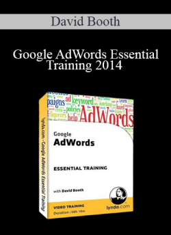 David Booth Google AdWords Essential Training 2014 250x343 1 | eSy[GB]