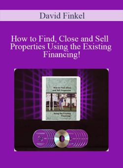 David Finkel How to Find Close and Sell Properties Using the Existing Financing 250x343 1 | eSy[GB]