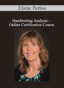 Elaine Perliss Handwriting Analysis Online Certification Course 250x343 1 | eSy[GB]