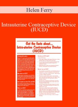 Helen Ferry Intrauterine Contraceptive Device IUCD 250x343 1 | eSy[GB]