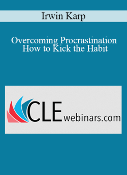 Irwin Karp Overcoming Procrastination How to Kick the Habit 250x343 1 | eSy[GB]