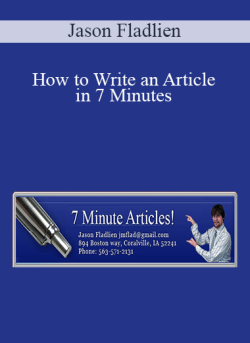 Jason Fladlien How to Write an Article in 7 Minutes 250x343 1 | eSy[GB]