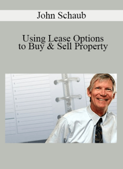 John Schaub Using Lease Options to Buy Sell Property 250x343 1 | eSy[GB]