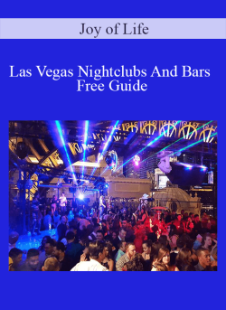 Joy of Life Las Vegas Nightclubs And Bars Free Guide 250x343 1 | eSy[GB]