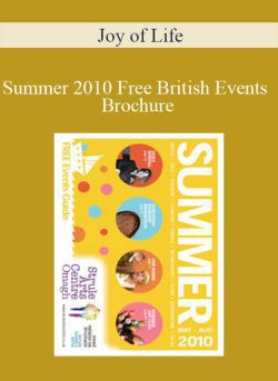 Joy of Life Summer 2010 Free British Events Brochure 250x343 1 | eSy[GB]