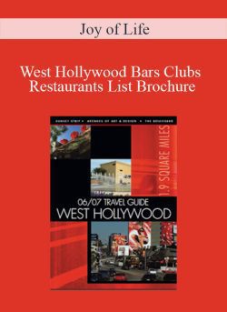 Joy of Life West Hollywood Bars Clubs Restaurants List Brochure 250x343 1 | eSy[GB]