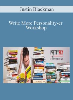 Justin Blackman Write More Personality er Workshop 250x343 1 | eSy[GB]