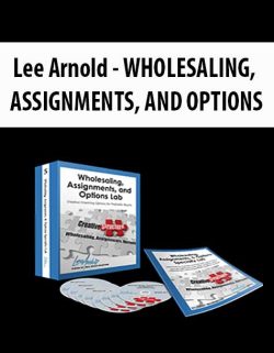 Lee Arnold WHOLESALING ASSIGNMENTS AND OPTIONS 250x321 1 | eSy[GB]