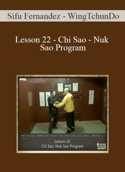 Sifu Fernandez WingTchunDo Lesson 22 Chi Sao Nuk Sao Program 250x343 1 | eSy[GB]