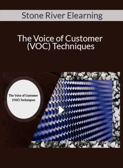 Stone River Elearning The Voice of Customer VOC Techniques 250x343 1 | eSy[GB]
